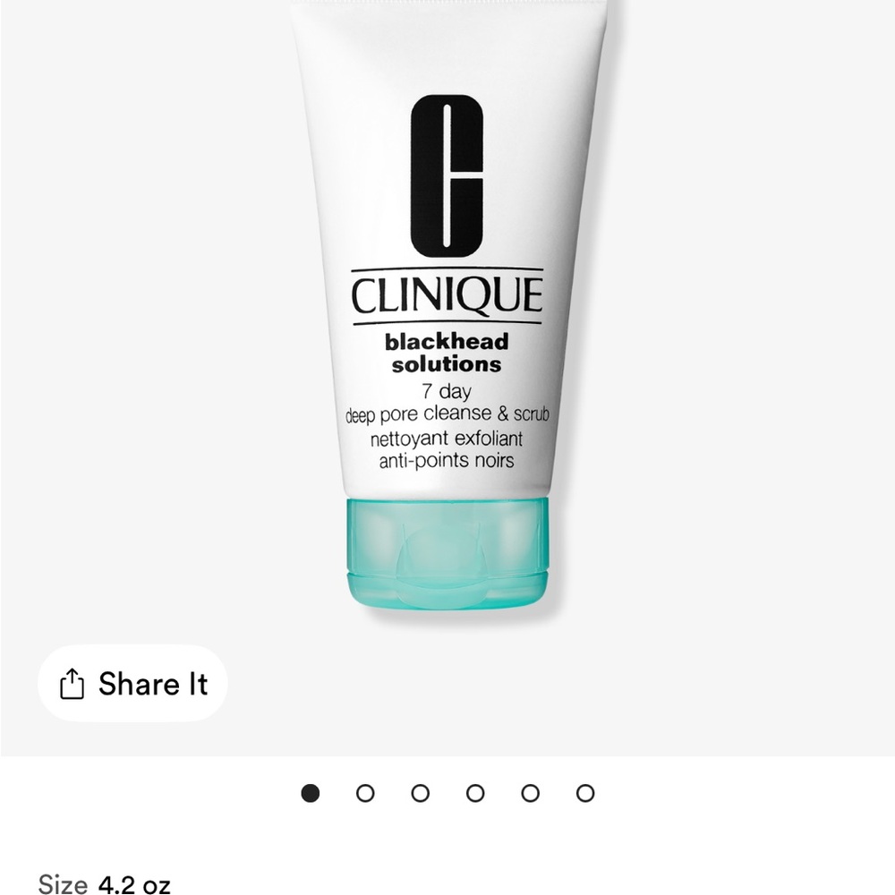 Clinique Deep Pore Blackhead and Face Scrub/Mask